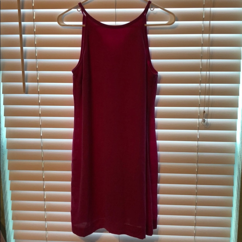 Banana Republic purple cocktail dress
